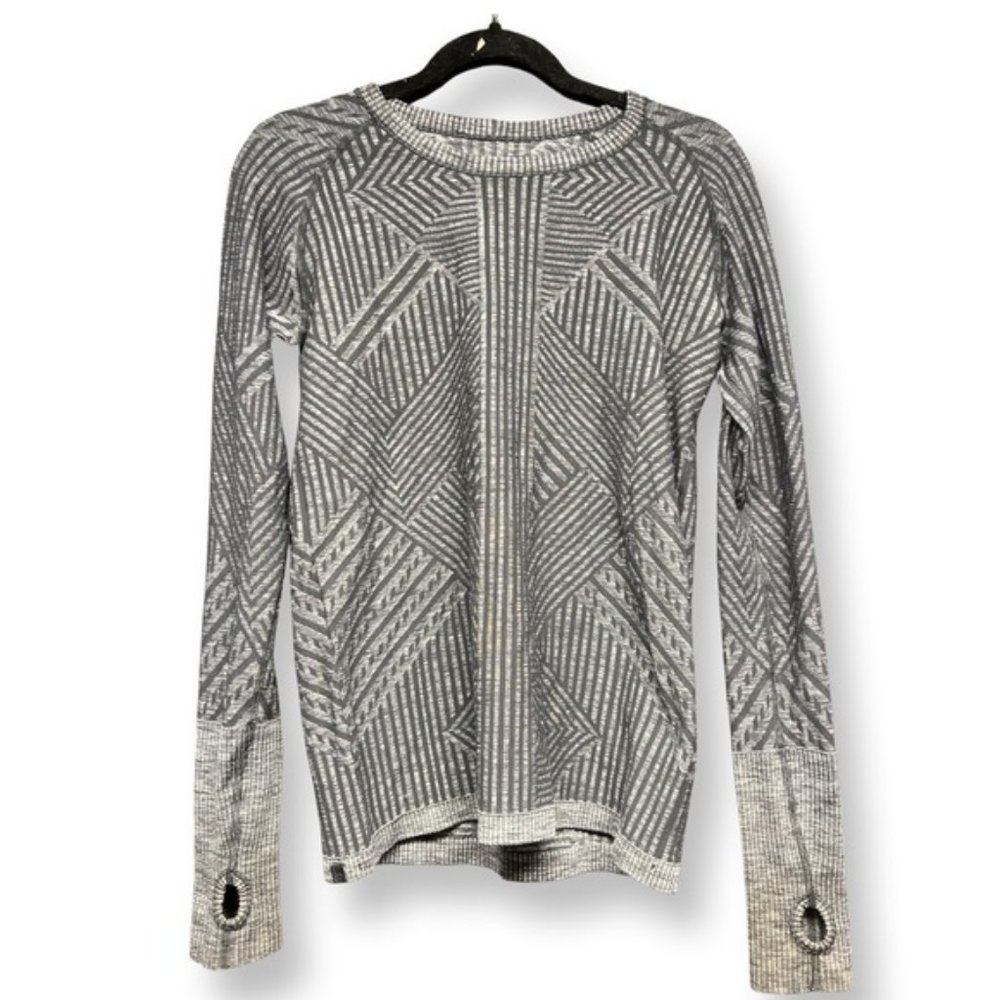 LULULEMON Long Sleeve Knit Sz 10